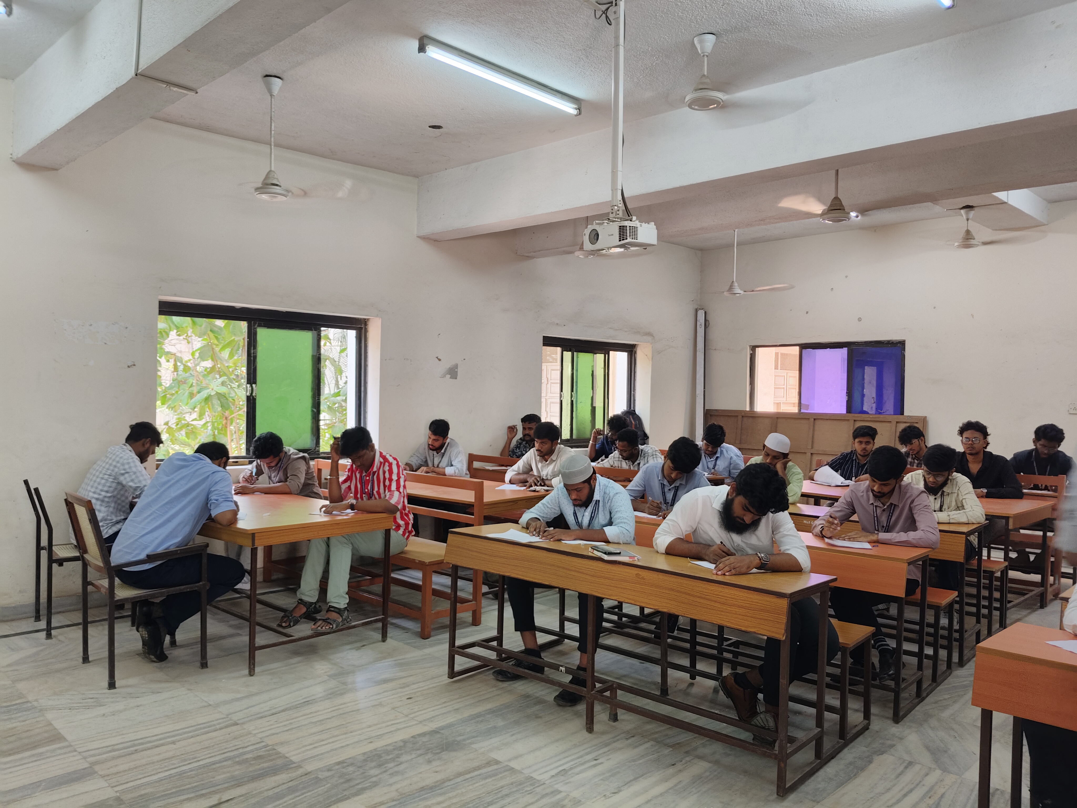 Students in classroom
